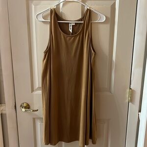 Light Brown “Suede” esque material Jumper